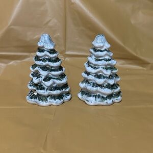 Charming Ceramic Tree Salt and Pepper Shakers